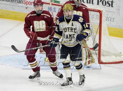 Thumbnail 3 in Boston College High vs. Notre Dame Catholic (Notre Dame New Year's Invitational Final) photogallery.