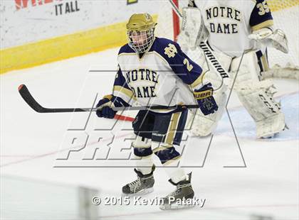 Thumbnail 2 in Boston College High vs. Notre Dame Catholic (Notre Dame New Year's Invitational Final) photogallery.