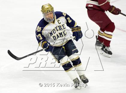 Thumbnail 3 in Boston College High vs. Notre Dame Catholic (Notre Dame New Year's Invitational Final) photogallery.