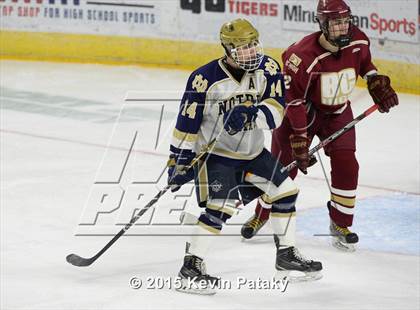 Thumbnail 3 in Boston College High vs. Notre Dame Catholic (Notre Dame New Year's Invitational Final) photogallery.
