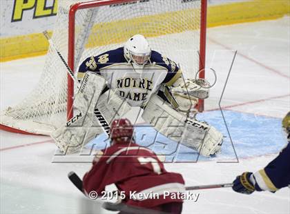 Thumbnail 3 in Boston College High vs. Notre Dame Catholic (Notre Dame New Year's Invitational Final) photogallery.