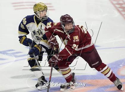 Thumbnail 1 in Boston College High vs. Notre Dame Catholic (Notre Dame New Year's Invitational Final) photogallery.