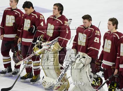 Thumbnail 3 in Boston College High vs. Notre Dame Catholic (Notre Dame New Year's Invitational Final) photogallery.