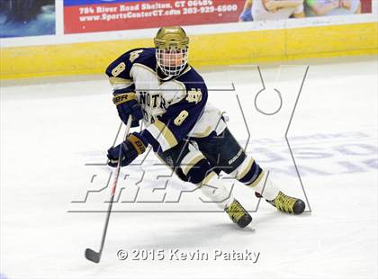 Thumbnail 3 in Boston College High vs. Notre Dame Catholic (Notre Dame New Year's Invitational Final) photogallery.