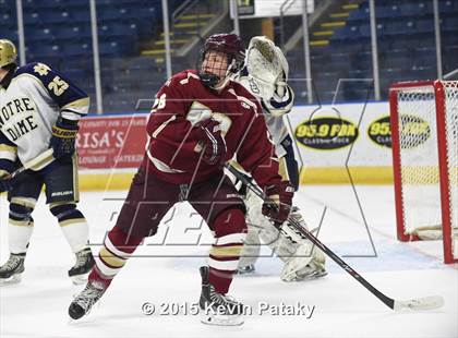 Thumbnail 2 in Boston College High vs. Notre Dame Catholic (Notre Dame New Year's Invitational Final) photogallery.