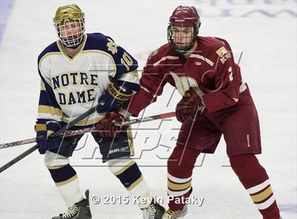 Thumbnail 2 in Boston College High vs. Notre Dame Catholic (Notre Dame New Year's Invitational Final) photogallery.