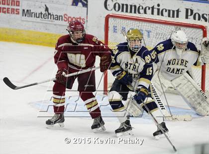Thumbnail 1 in Boston College High vs. Notre Dame Catholic (Notre Dame New Year's Invitational Final) photogallery.