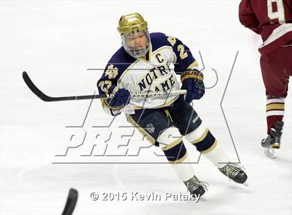 Thumbnail 1 in Boston College High vs. Notre Dame Catholic (Notre Dame New Year's Invitational Final) photogallery.