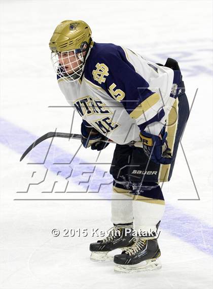 Thumbnail 2 in Boston College High vs. Notre Dame Catholic (Notre Dame New Year's Invitational Final) photogallery.