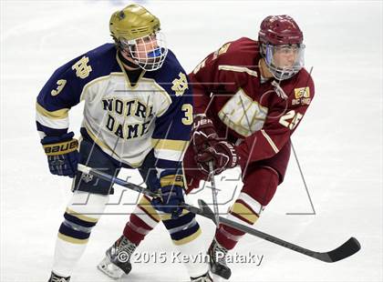 Thumbnail 1 in Boston College High vs. Notre Dame Catholic (Notre Dame New Year's Invitational Final) photogallery.