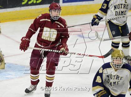 Thumbnail 1 in Boston College High vs. Notre Dame Catholic (Notre Dame New Year's Invitational Final) photogallery.