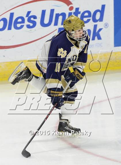 Thumbnail 3 in Boston College High vs. Notre Dame Catholic (Notre Dame New Year's Invitational Final) photogallery.