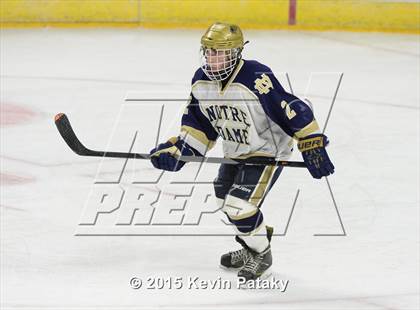 Thumbnail 2 in Boston College High vs. Notre Dame Catholic (Notre Dame New Year's Invitational Final) photogallery.