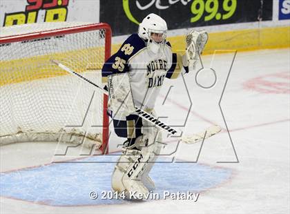 Thumbnail 3 in Boston College High vs. Notre Dame Catholic (Notre Dame New Year's Invitational Final) photogallery.