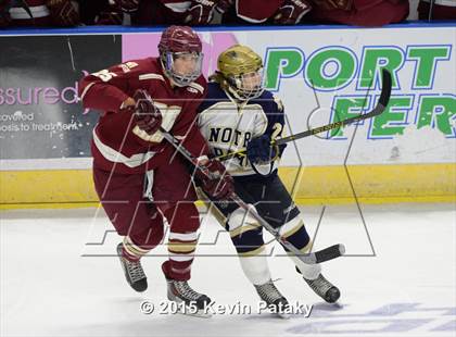 Thumbnail 1 in Boston College High vs. Notre Dame Catholic (Notre Dame New Year's Invitational Final) photogallery.