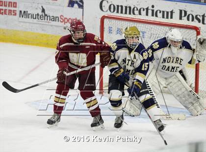 Thumbnail 3 in Boston College High vs. Notre Dame Catholic (Notre Dame New Year's Invitational Final) photogallery.
