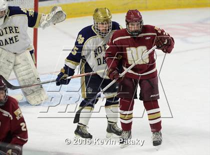 Thumbnail 1 in Boston College High vs. Notre Dame Catholic (Notre Dame New Year's Invitational Final) photogallery.