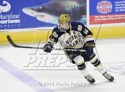 Thumbnail 1 in Boston College High vs. Notre Dame Catholic (Notre Dame New Year's Invitational Final) photogallery.