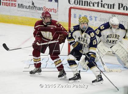 Thumbnail 2 in Boston College High vs. Notre Dame Catholic (Notre Dame New Year's Invitational Final) photogallery.