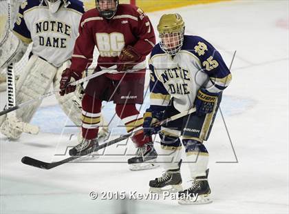 Thumbnail 1 in Boston College High vs. Notre Dame Catholic (Notre Dame New Year's Invitational Final) photogallery.