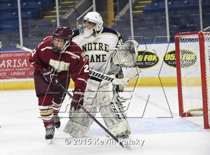 Thumbnail 3 in Boston College High vs. Notre Dame Catholic (Notre Dame New Year's Invitational Final) photogallery.