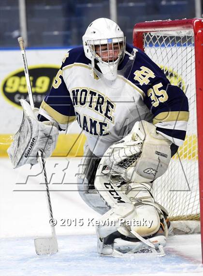 Thumbnail 3 in Boston College High vs. Notre Dame Catholic (Notre Dame New Year's Invitational Final) photogallery.