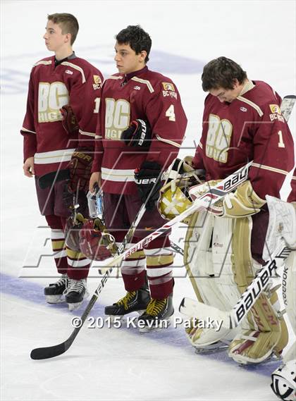 Thumbnail 1 in Boston College High vs. Notre Dame Catholic (Notre Dame New Year's Invitational Final) photogallery.