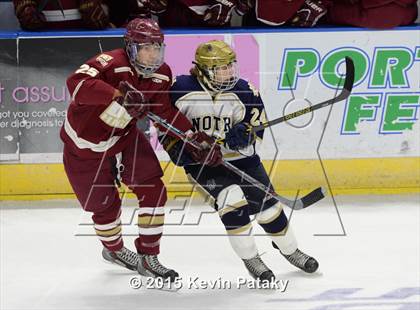 Thumbnail 3 in Boston College High vs. Notre Dame Catholic (Notre Dame New Year's Invitational Final) photogallery.