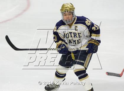 Thumbnail 2 in Boston College High vs. Notre Dame Catholic (Notre Dame New Year's Invitational Final) photogallery.
