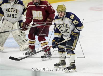Thumbnail 3 in Boston College High vs. Notre Dame Catholic (Notre Dame New Year's Invitational Final) photogallery.