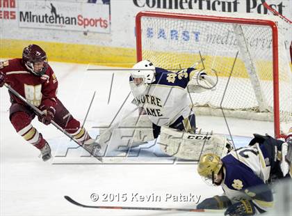 Thumbnail 3 in Boston College High vs. Notre Dame Catholic (Notre Dame New Year's Invitational Final) photogallery.