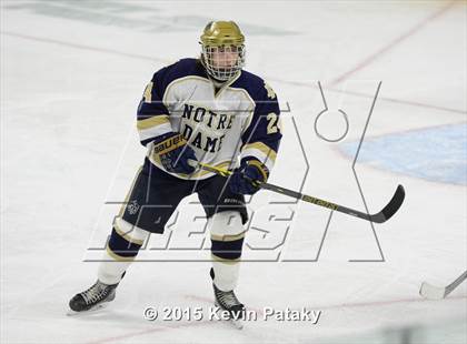 Thumbnail 1 in Boston College High vs. Notre Dame Catholic (Notre Dame New Year's Invitational Final) photogallery.