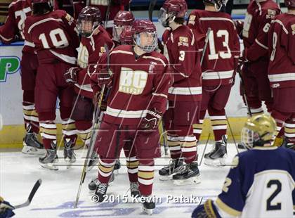 Thumbnail 3 in Boston College High vs. Notre Dame Catholic (Notre Dame New Year's Invitational Final) photogallery.