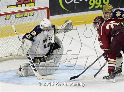 Thumbnail 1 in Boston College High vs. Notre Dame Catholic (Notre Dame New Year's Invitational Final) photogallery.