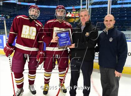 Thumbnail 2 in Boston College High vs. Notre Dame Catholic (Notre Dame New Year's Invitational Final) photogallery.