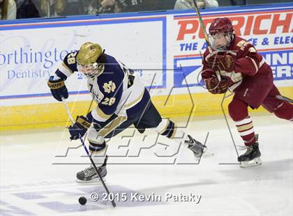 Thumbnail 3 in Boston College High vs. Notre Dame Catholic (Notre Dame New Year's Invitational Final) photogallery.