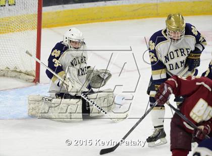 Thumbnail 3 in Boston College High vs. Notre Dame Catholic (Notre Dame New Year's Invitational Final) photogallery.