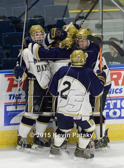 Thumbnail 3 in Boston College High vs. Notre Dame Catholic (Notre Dame New Year's Invitational Final) photogallery.