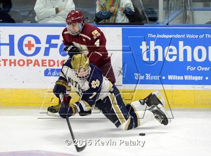Thumbnail 1 in Boston College High vs. Notre Dame Catholic (Notre Dame New Year's Invitational Final) photogallery.
