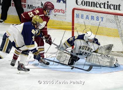 Thumbnail 3 in Boston College High vs. Notre Dame Catholic (Notre Dame New Year's Invitational Final) photogallery.