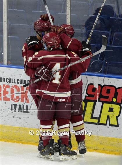 Thumbnail 1 in Boston College High vs. Notre Dame Catholic (Notre Dame New Year's Invitational Final) photogallery.