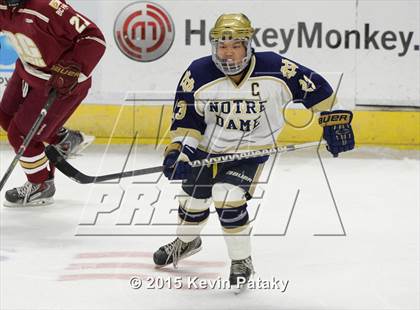 Thumbnail 3 in Boston College High vs. Notre Dame Catholic (Notre Dame New Year's Invitational Final) photogallery.