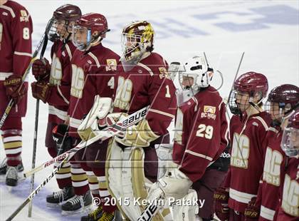 Thumbnail 2 in Boston College High vs. Notre Dame Catholic (Notre Dame New Year's Invitational Final) photogallery.