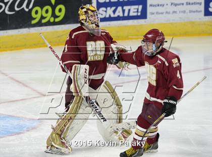 Thumbnail 3 in Boston College High vs. Notre Dame Catholic (Notre Dame New Year's Invitational Final) photogallery.