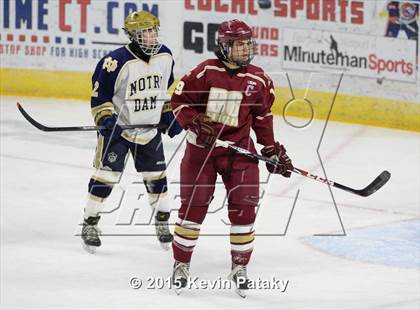 Thumbnail 2 in Boston College High vs. Notre Dame Catholic (Notre Dame New Year's Invitational Final) photogallery.