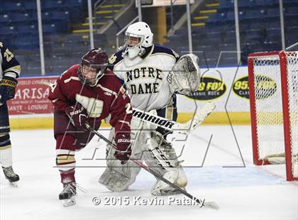 Thumbnail 1 in Boston College High vs. Notre Dame Catholic (Notre Dame New Year's Invitational Final) photogallery.