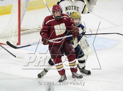 Thumbnail 1 in Boston College High vs. Notre Dame Catholic (Notre Dame New Year's Invitational Final) photogallery.