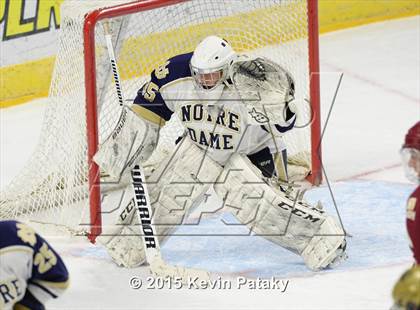 Thumbnail 1 in Boston College High vs. Notre Dame Catholic (Notre Dame New Year's Invitational Final) photogallery.