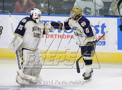 Thumbnail 2 in Boston College High vs. Notre Dame Catholic (Notre Dame New Year's Invitational Final) photogallery.