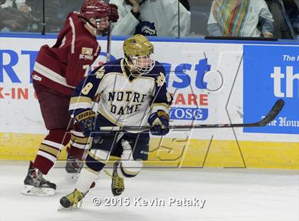 Thumbnail 3 in Boston College High vs. Notre Dame Catholic (Notre Dame New Year's Invitational Final) photogallery.